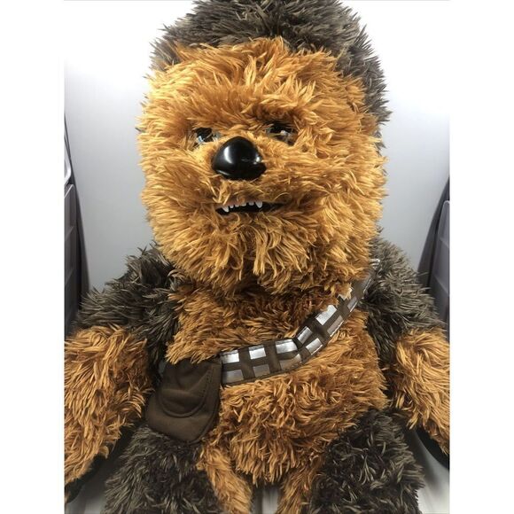 Chewbacca Build A Bear Plush Toy Stuffed Animal Figure Star Wars 20”. Read - Picture 1 of 16